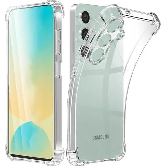Samsung A16 - Ekstra stødsikkert cover, gennemsigtig TPU