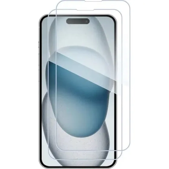 2-Pak iPhone 16 Pro Hærdet Glas Skærmbeskyttelse