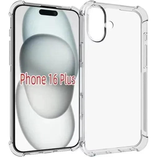 iPhone 16 Plus Cover - Ekstra Stødsikker Beskyttelse
