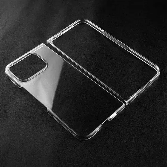 Google Pixel 9 Pro Fold Etui - Gennemsigtig TPU