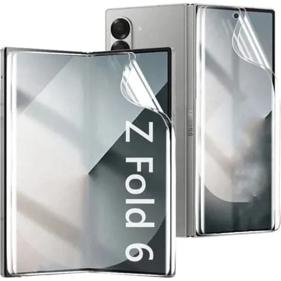 Samsung Galaxy Z Fold 6 Skærmbeskytter HydroGel Film - 3 stk.