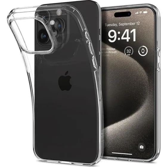 Apple iPhone 15 Pro Max TPU Etui - Gennemsigtig