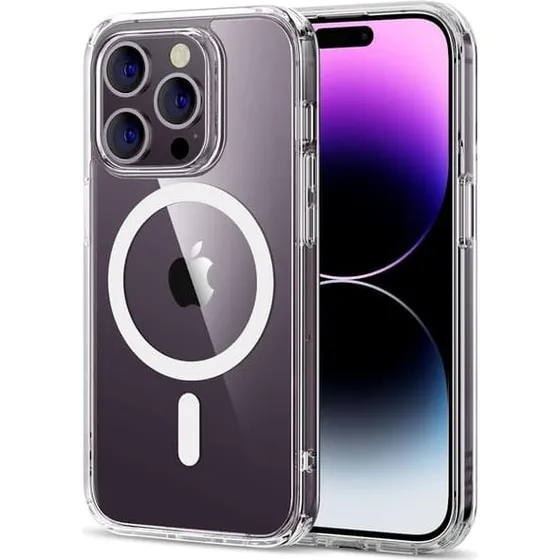 iPhone 14 Pro Magsafe-cover – Gennemsigtigt design