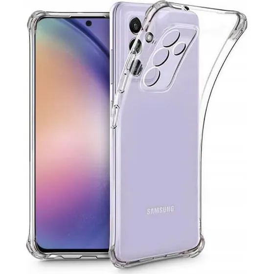 Samsung A54 Ekstra Stødsikkert Etui - Gennemsigtig TPU