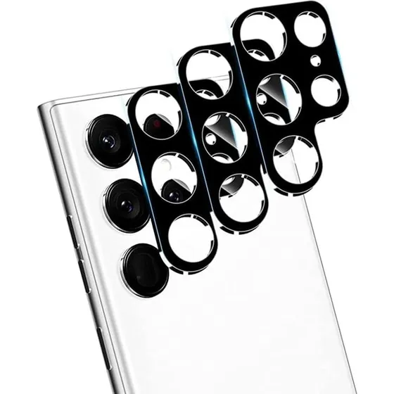 Samsung Galaxy S23 Ultra Kamera Skærmbeskytter - Hærdet Glas