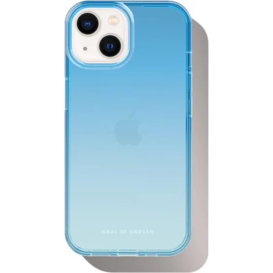 Clear Case iPhone 13/14/15/16e/17e - Light Blue