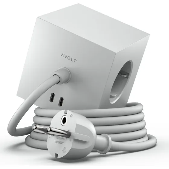 Avolt Square 1 USB-C & Magnetisk Grenudtag 30W - Gotland Gray