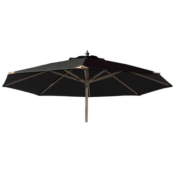 Signe Parasol 3 m, 2-delt – Sort