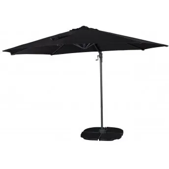 Venture Design Leeds justerbar parasol Ø294 cm - sort