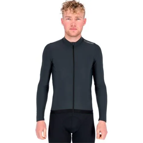 FUSION Mens Thermal Cycling Jersey - Grå