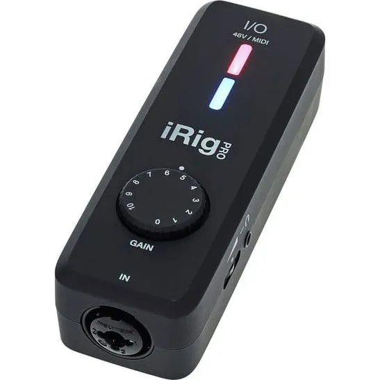 IK Multimedia iRig PRO I/O Lydkort med MIDI