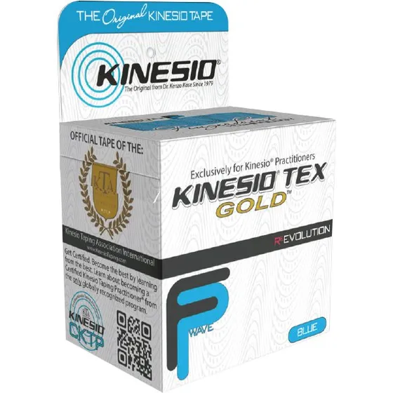 Kinesio Tex Gold FP Blå Kinesiotape (5cm x 5m)