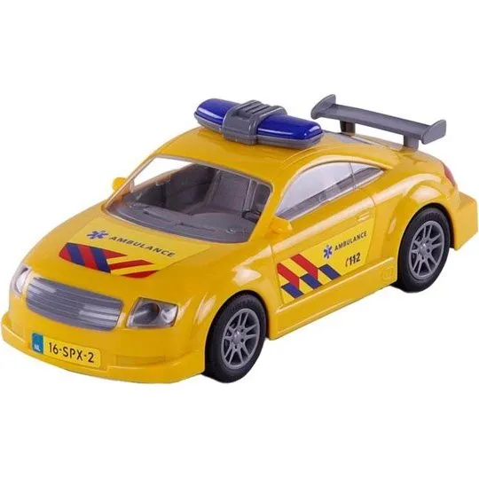 Cavallino Toys Cavallino Friction Ambulance 27cm