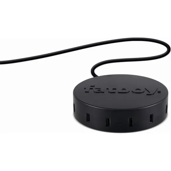 Fatboy Supercharger 2.0 Sort - Multilader med 12 USB-A porte