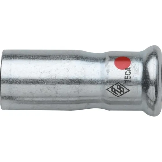 Turbo Steel reduktion muffe/nippel 22 x 15 mm