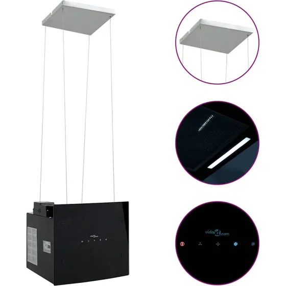 Frithngende emhtte i hrdet glas med touch & LCD