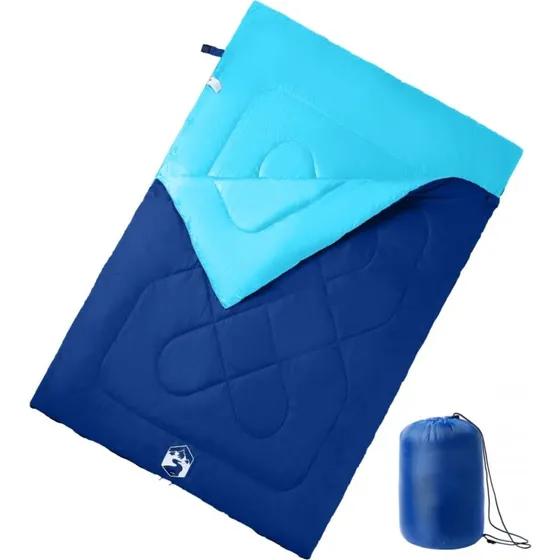 Dobbelt sovepose med puder 3-4 årstider til voksne