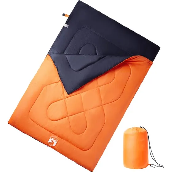 Dobbelt sovepose med puder 3–4 årstider til voksne