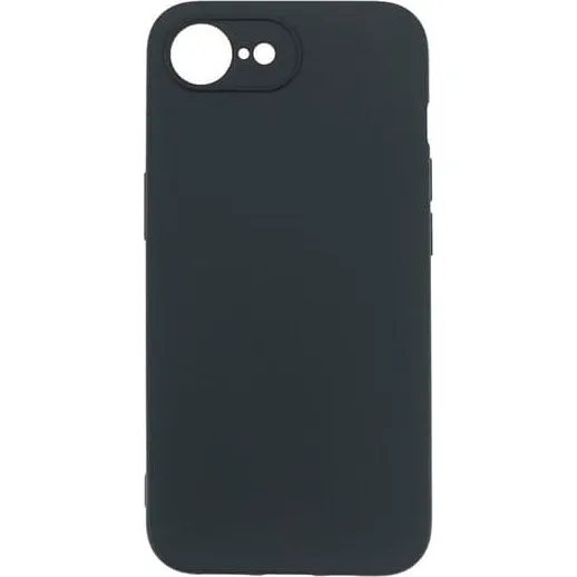 iPhone 16E Matte Black Cover - Mat sort etui