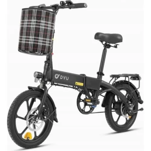 DYU A1F PRO 16" Foldbar Elcykel - 250W, 40KM rækkevidde