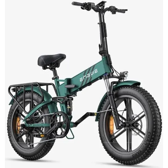 ENGWE Engine Pro 2.0 Elcykel - 52V 16Ah, 750W, 20x4.0, Grøn