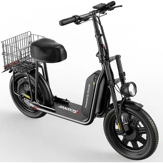 iScooter F7 Elektrisk Scooter - 1000W, 50km rækkevidde, 16" dæk
