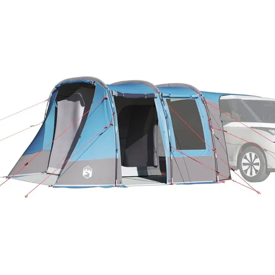 Vandtæt bilfortelt til camping – blå