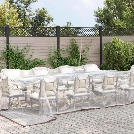 vidaXL Transparent Presenning 5 x 7 m - 140 gsm PE