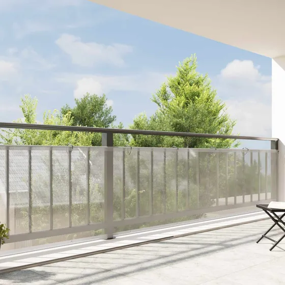 vidaXL Gennemskinnelig Presenning 1,5 x 10 m - 140 g/m² PE