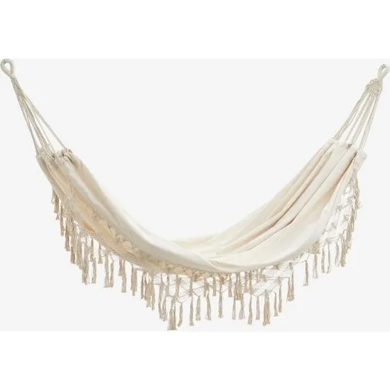 IRIS hængekøje i bomuld, creme