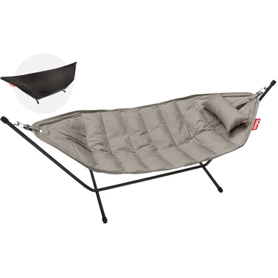 Fatboy Headdemock Deluxe Grey Taupe – Hængekøje inkl. pude & cover