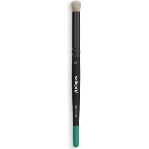 Vallejo Drybrush Rund Pensel - Medium - Naturlige Hår