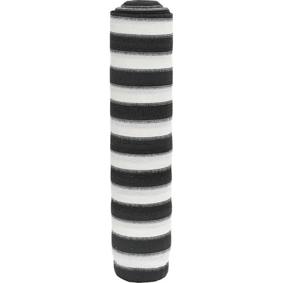 Afskærmning HDPE 1,2x10 m 195 g/m² – Antracit/Hvid