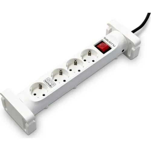 Salicru SPS SAFE 4S Hvid Overspændingsbeskyttelse 4 Stik 1,4m