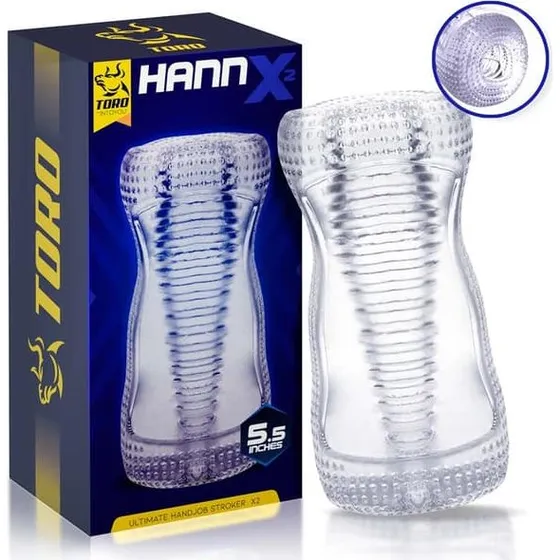 Hannx2 Ultimate Handjob Stroker Open Concept 5.5