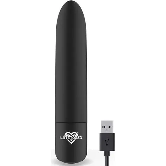 Shoty Powerful Vibrating Bullet - 10 hastigheder & USB-opladelig