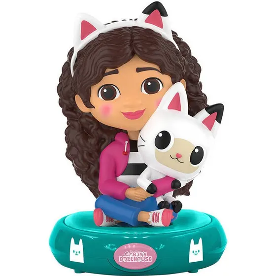 Gabby's Dollhouse 3D Natlampe med Gabby Figur - 25cm