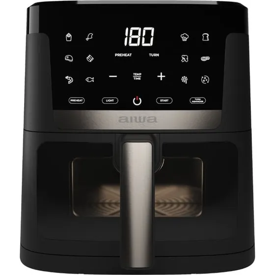 Aiwa CHUKUMA Varmluftsteger 7 L, 1800 W - Sort