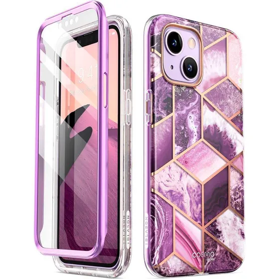 Supcase Cosmo Case til iPhone 14 Plus - Pink Marble