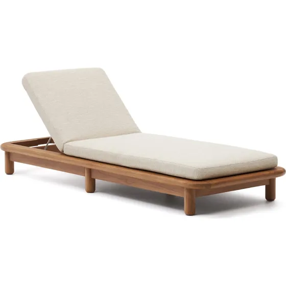 Kave Home Turqueta solseng i 100% FSC-certificeret teaktræ