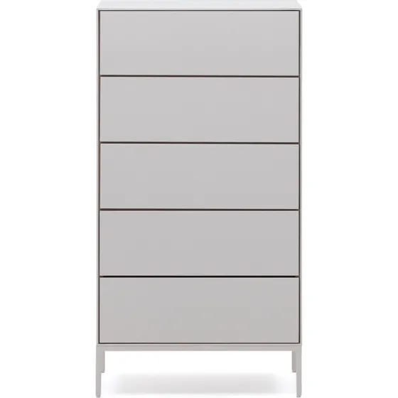 Kave Home Vedrana Kommode med 5 skuffer - Hvid (60x114 cm)