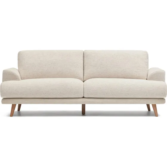 Kave Home Karin 2-personers sofa - Beige chenille (210cm)