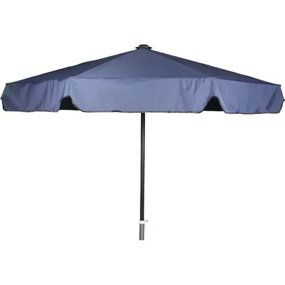 Markedsparasol Antracit Ø300 cm (alu, dralon)