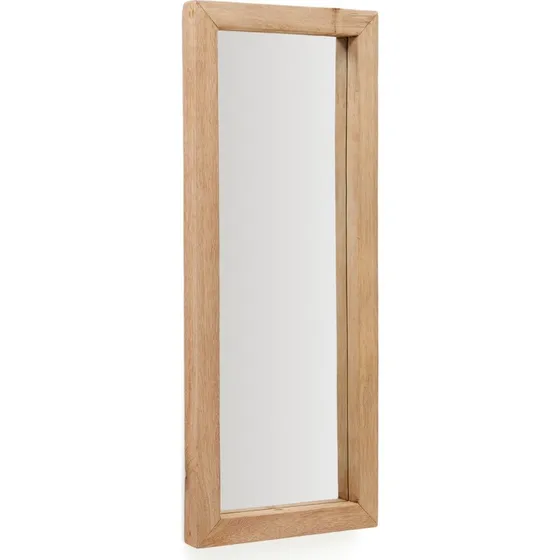 Kave Home Maden vægspejl i genbrugstræ 120 x 50 cm