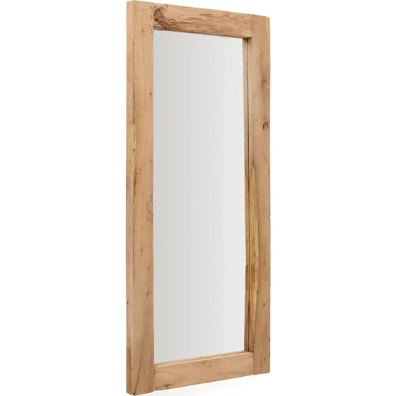 Kave Home Maden Vægspejl 180x80 cm i Rustikt Genbrugstræ