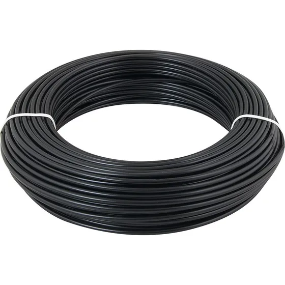 FORCE udvendig gearkabel 4mm - 50 meter (sort)