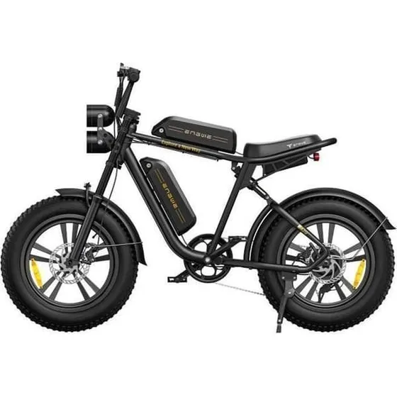 ENGWE M20 Elcykel - 20 tommer - 150 km rækkevidde - Sort