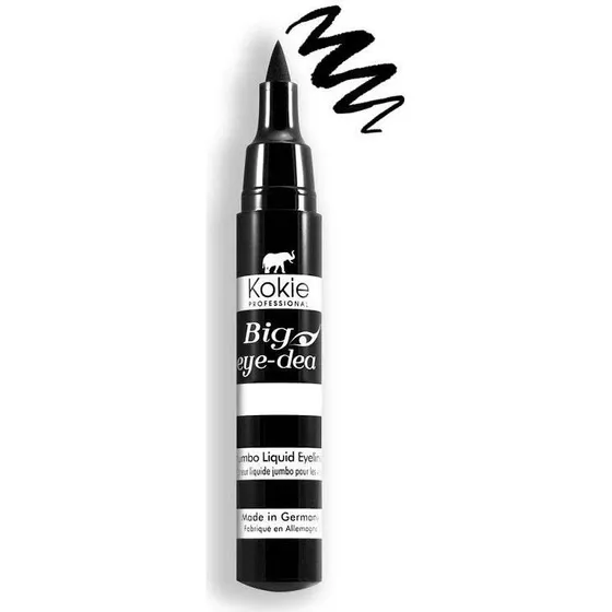 Kokie Cosmetics Big Eye-dea Jumbo Liquid Eyeliner - Sort