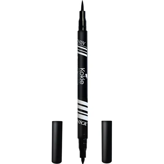 Kokie Cosmetics Dynamic Duo Liquid Eyeliner Black