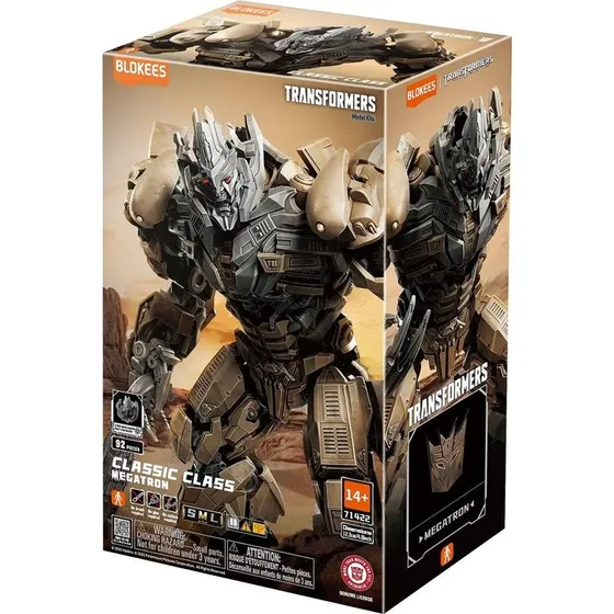 BLOKEES Transformers Classic Class 22 - Megatron Modelsæt